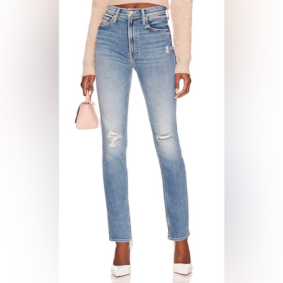 Mother High Waisted Rider Skimp Tripping Twice Size 26 - Picture 3 of 9